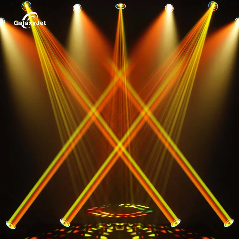 GalaxyJet IP65 Waterproof 380W 19R Beam Moving Head Light With Ring Effect