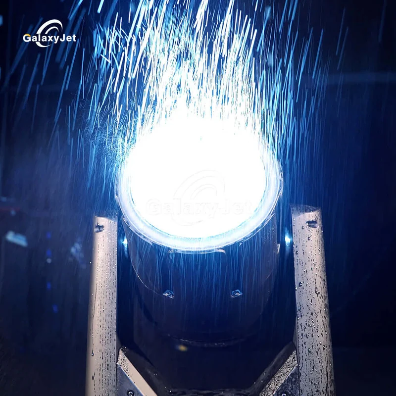 GalaxyJet IP65 Waterproof 380W 19R Beam Moving Head Light With Ring Effect