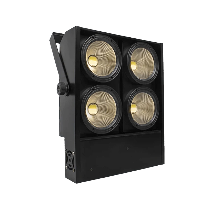 SHEHDS 4 Eyes LED Blinder 4x100W COB Light With 2 Channels