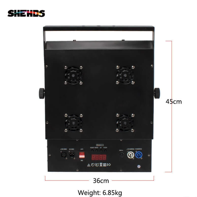 SHEHDS 4 Eyes LED Blinder 4x100W COB Light With 2 Channels
