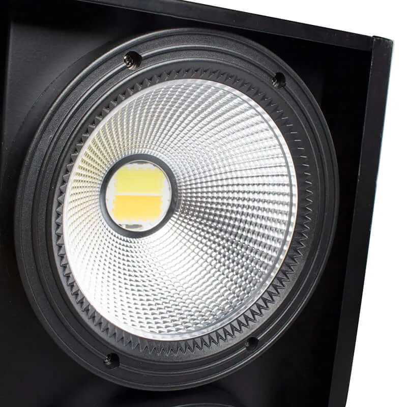 SHEHDS 4 Eyes LED Blinder 4x100W COB Light With 2 Channels
