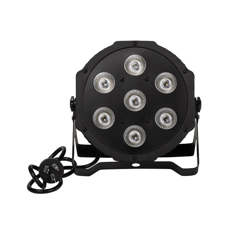 SHEHDS 7x12w RGBW LED Par Light for Church, Wedding