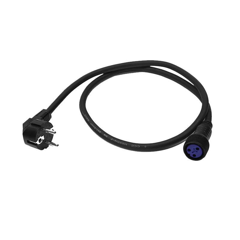 SHEHDS Waterproof Plug PowerConCable For Stage Lighting