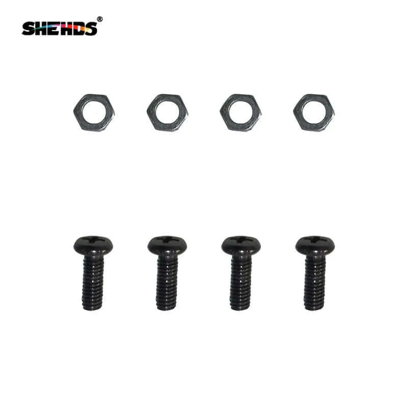 SHEHDS 2pcs Iron BarnDoors For LED COB Par Lights