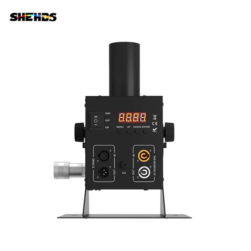 SHEHDS CO2 Jet Machine With 12x3W RGB 3in1 Light Effect – 90° Adjustable Angle
