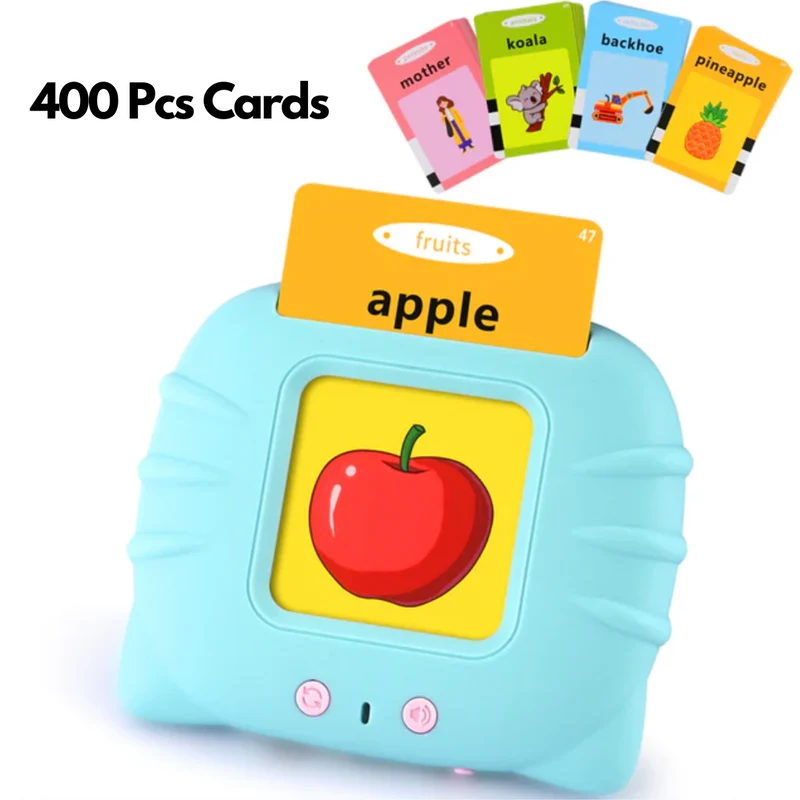 RetroGoods™ - Talking Flash Cards Educational Toy with 400 Cards