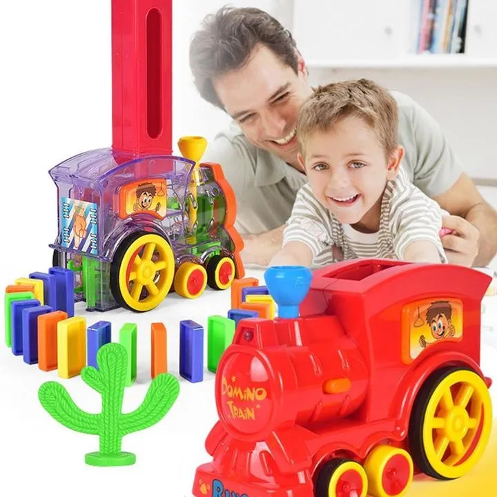 RetroGoods™ - Automatic Domino Laying Train