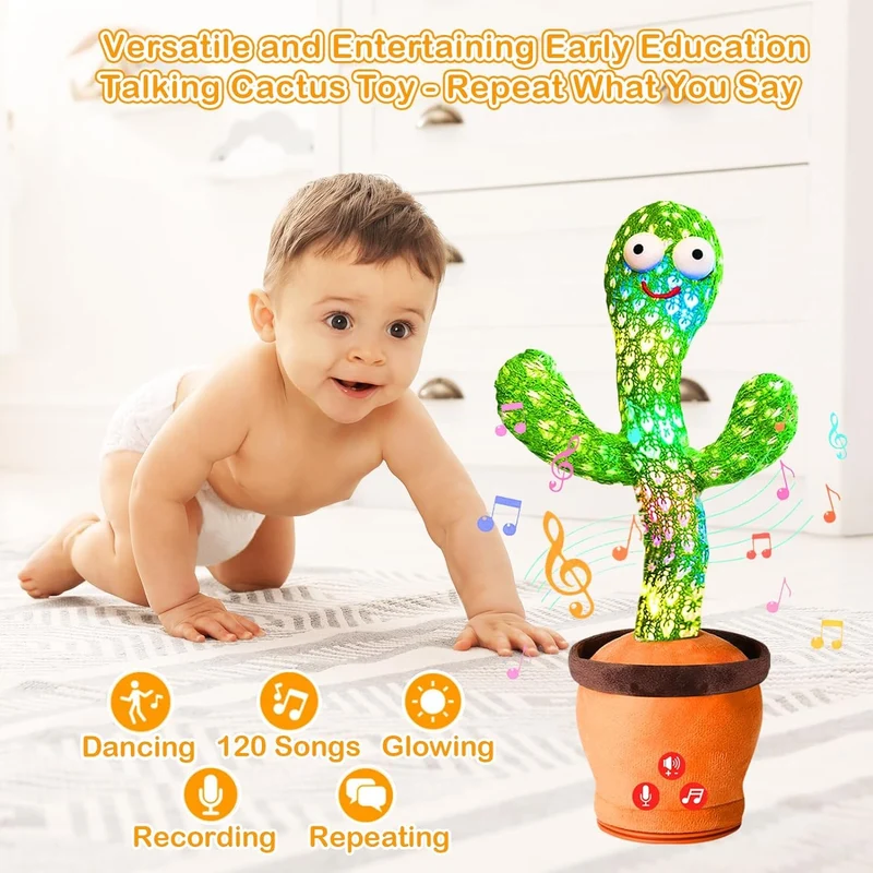 Cheerful Dance Cactus Toy