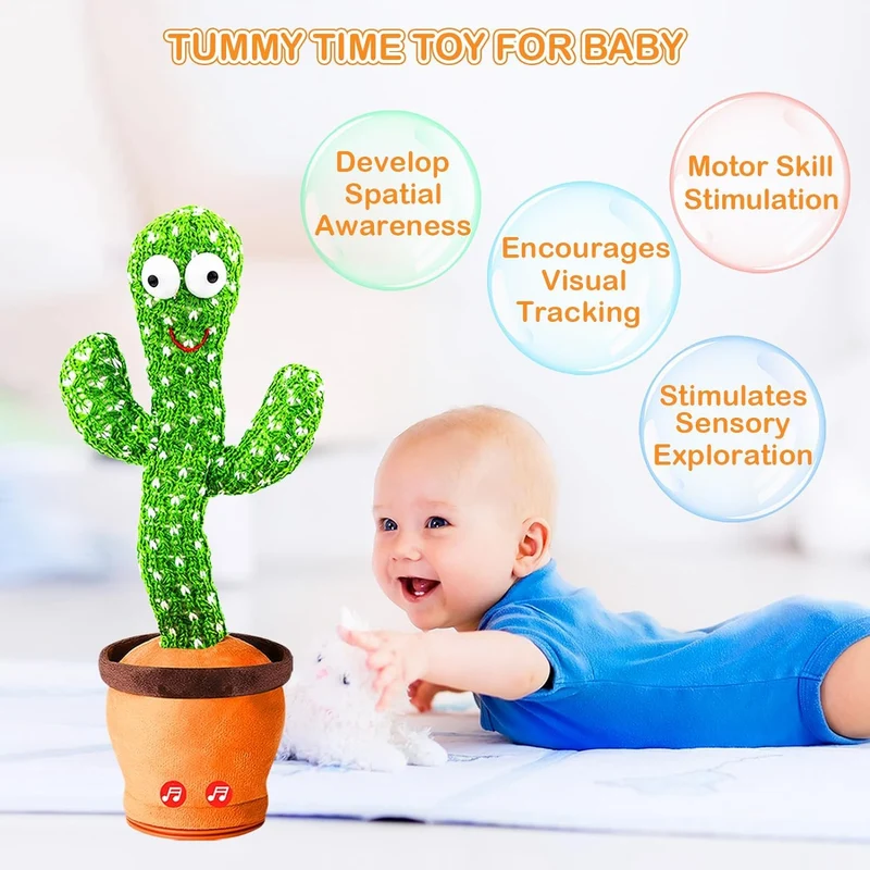 Cheerful Dance Cactus Toy