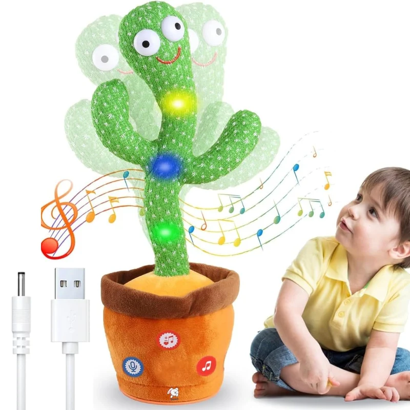 Cheerful Dance Cactus Toy