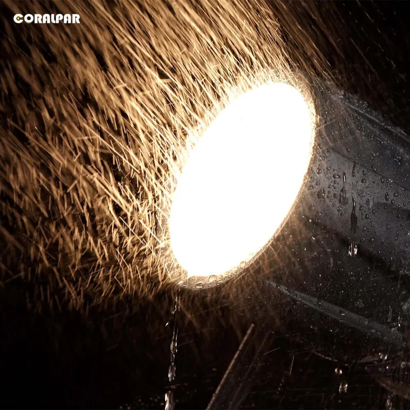 CORALPAR Waterproof Warm White LED COB 300W Zoom & Wash Par Light