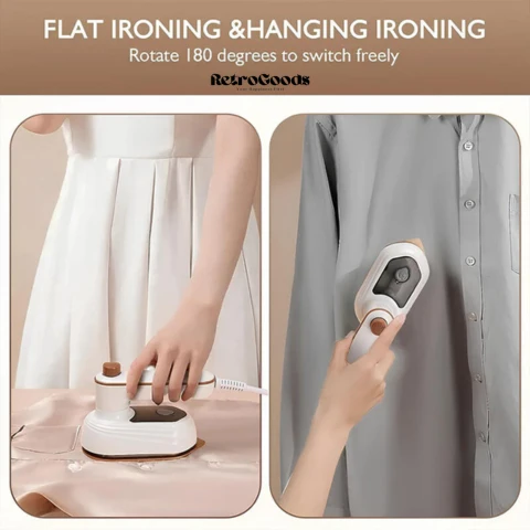 Mini Portable Iron by RetroGoods (Premium Quality)