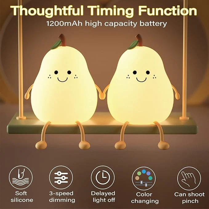 RetroGoods Pear Lamp
