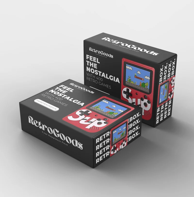 Retro GameBox with 400 Games in 1 Console - Limited Stock Only