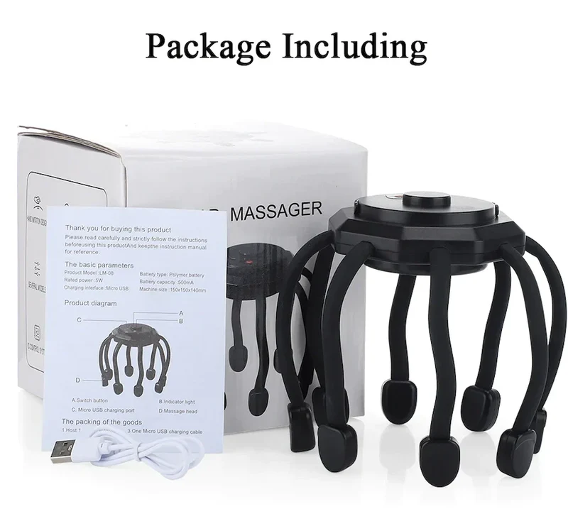Portable Head Massager