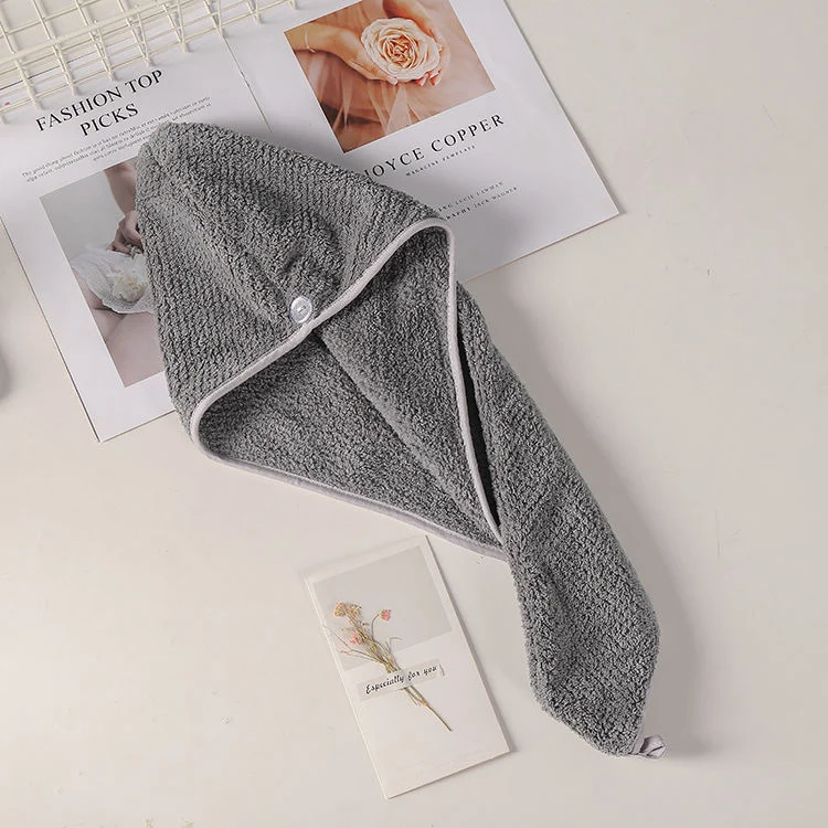 Quick-Dry Banana Hair Towel (Pack of 2)