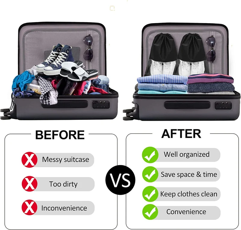 Premium Travel Shoe Bags
