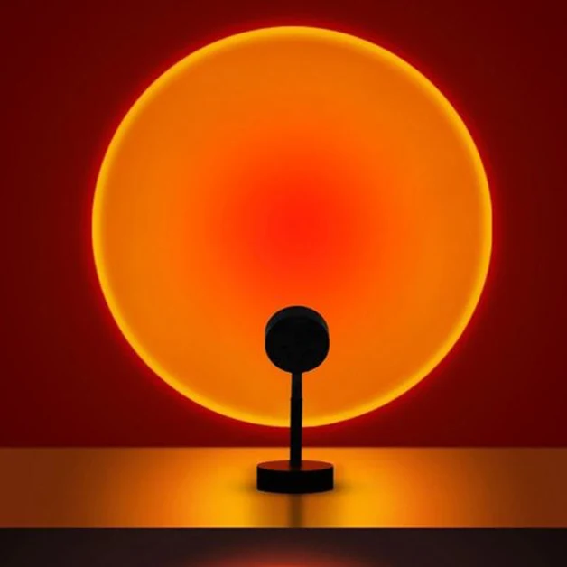 Sunset Lamp by RetroGoods™ with 16 Colors in 1, with Remote (PREMIUM QUALITY)