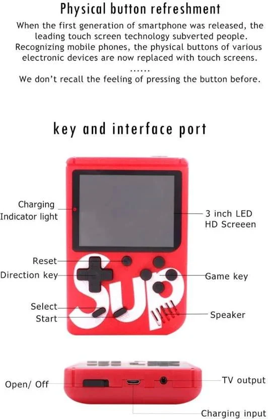 Retro GameBox 400 in 1 Games with Remote (Premium Quality) by RetroGoods™