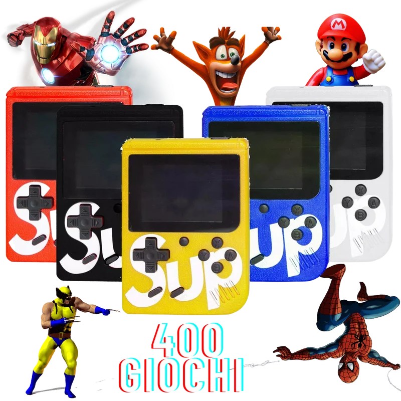 Retro GameBox 400 in 1 Games with Remote (Premium Quality) by RetroGoods™