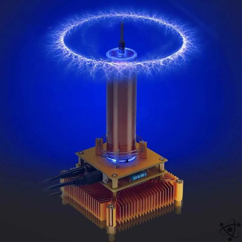 Musical Tesla Coil With Acrylic Shell