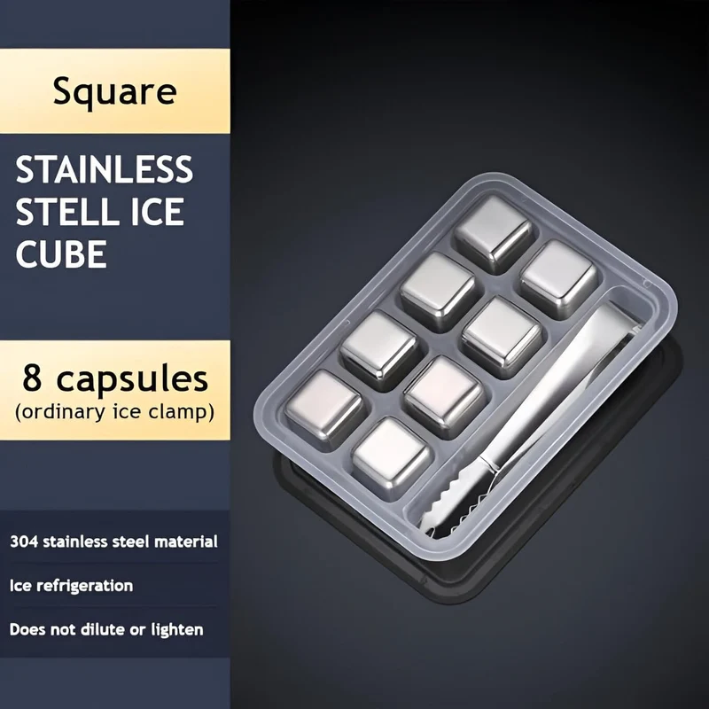 Reusable Drink Chilling Cube Set