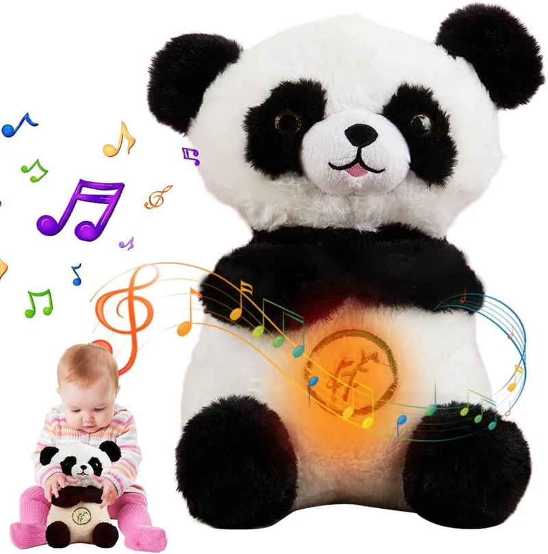 Cuddly Breathing Panda Toy