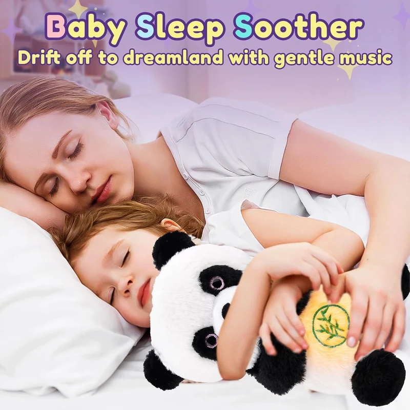 Cuddly Breathing Panda Toy