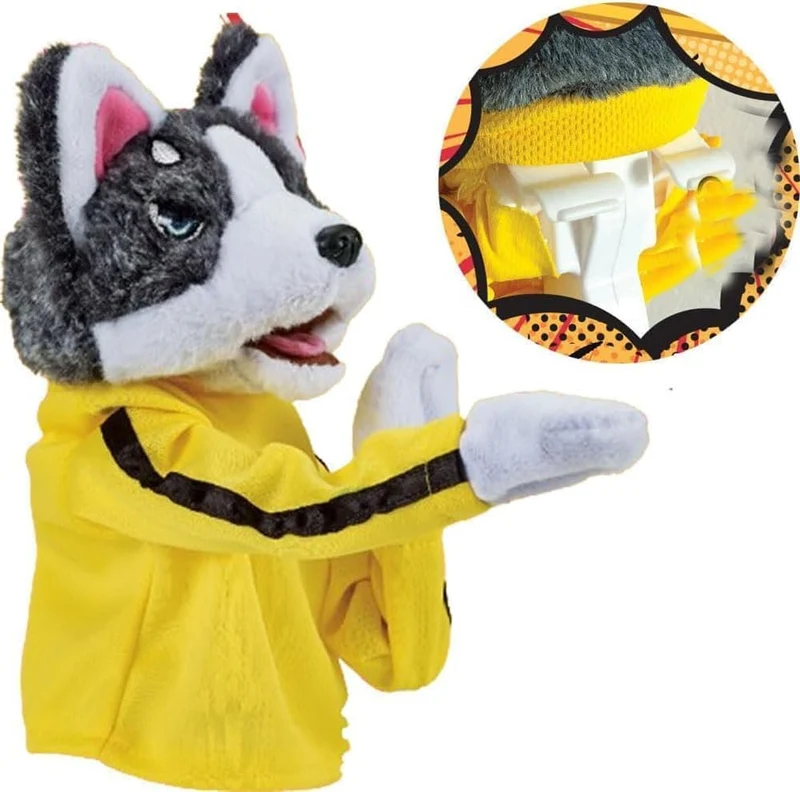 Kung Fu Husky Pup Toy