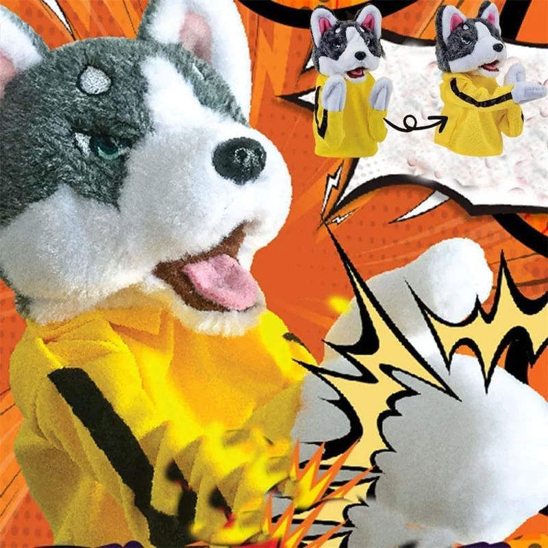 Kung Fu Husky Pup Toy