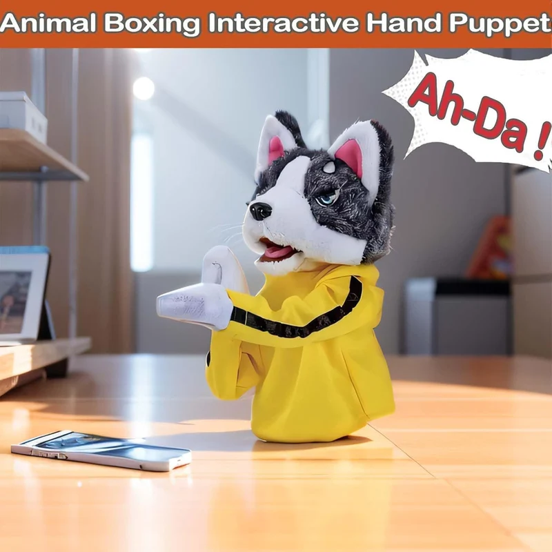Kung Fu Husky Pup Toy