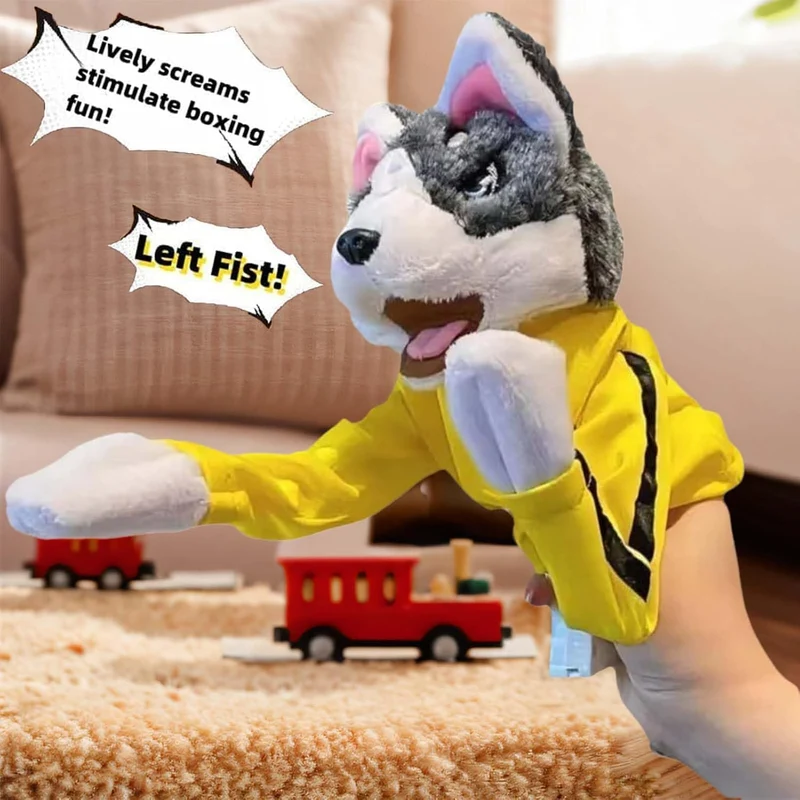 Kung Fu Husky Pup Toy