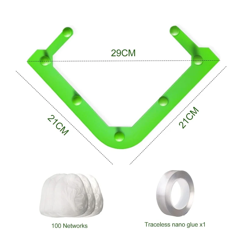 Corner Space Saver Mesh Holder