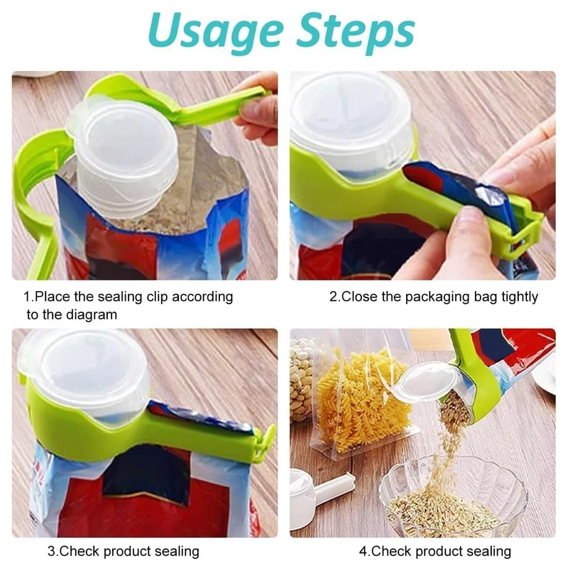 Versatile Pour & Seal Clips