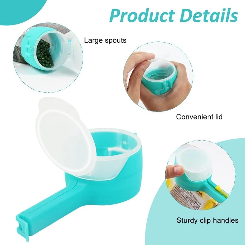 Versatile Pour & Seal Clips