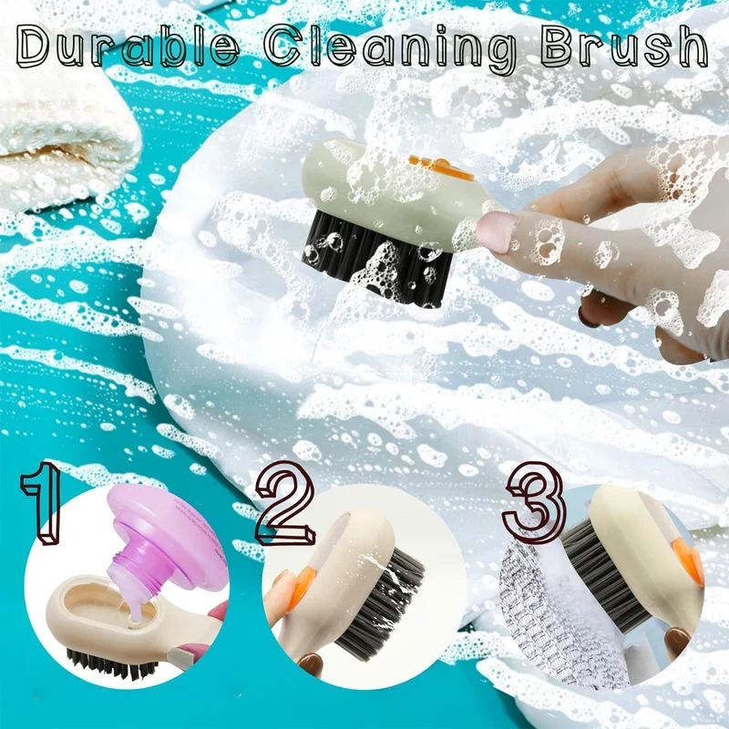 Quick Clean Liquid Multi-Purpose Brush (With Free Hanging Hook)