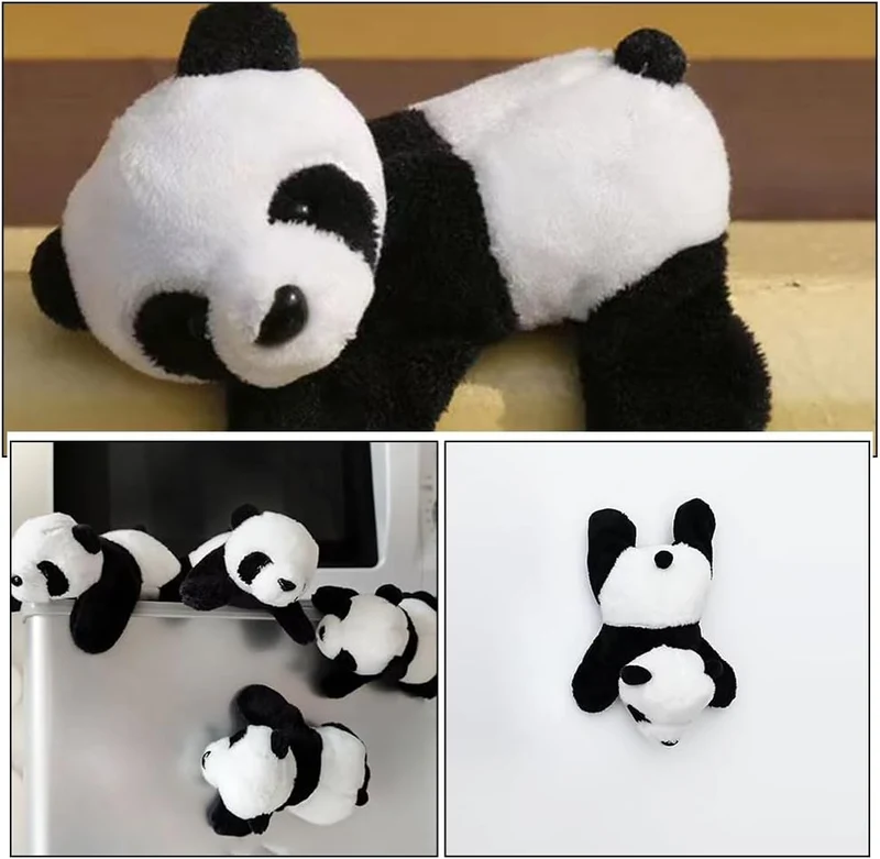 Cuddly Panda Decorative Magnets