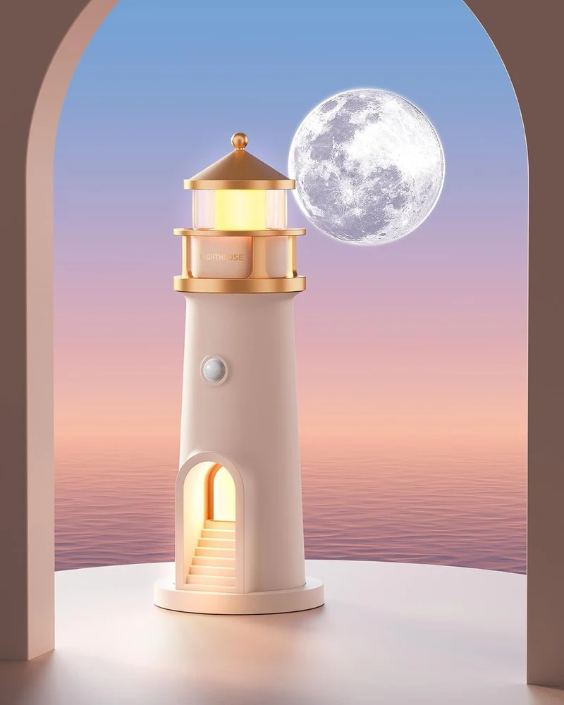 Dreamy MoonHouse Night Lights