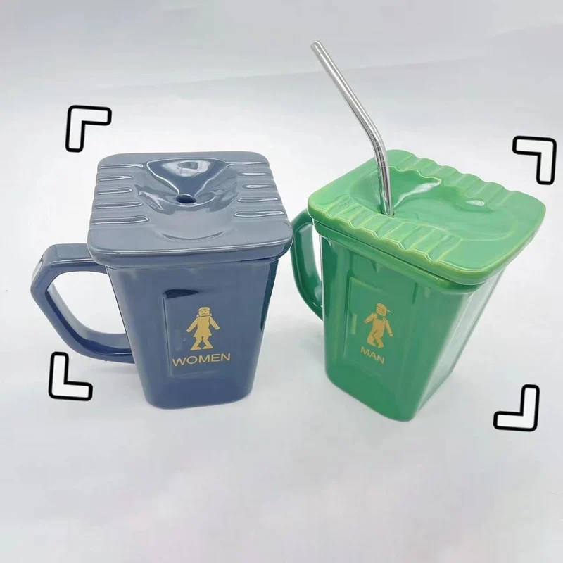 Trash Can Twist Mug