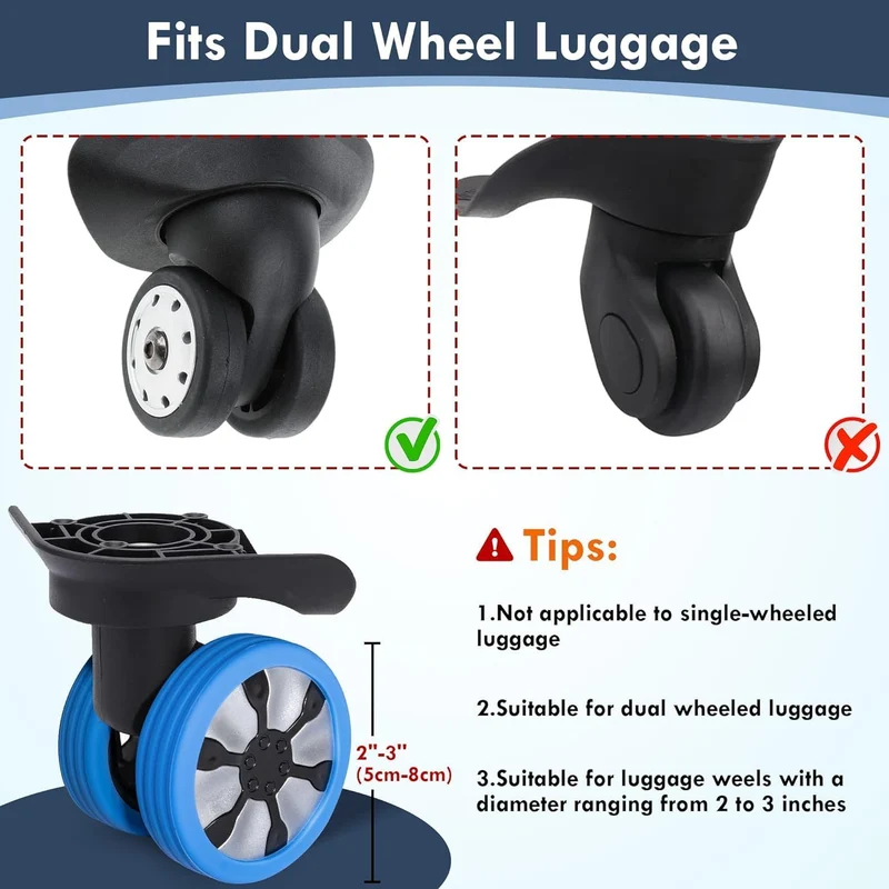 Suitcase WheelGuard Pro