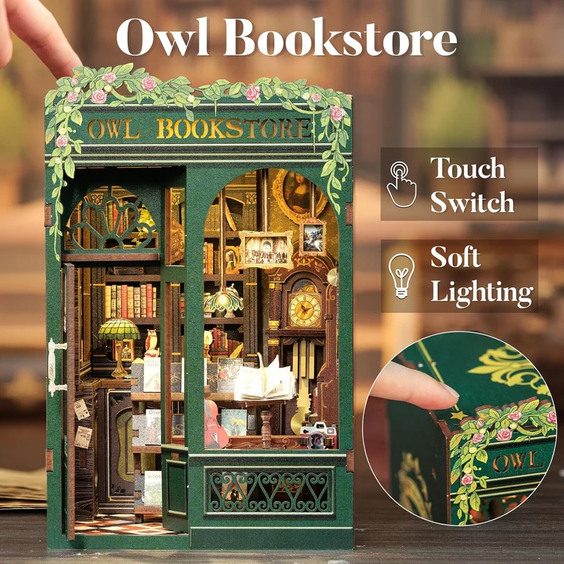 Bibliophile's Haven Library Lamp