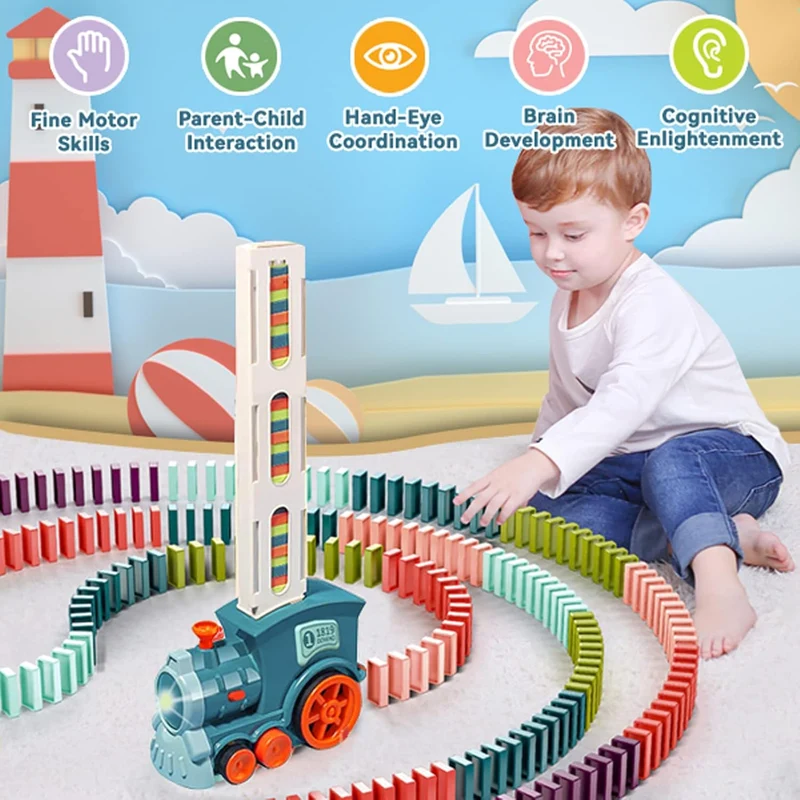 Kids Railroad Building Blocks