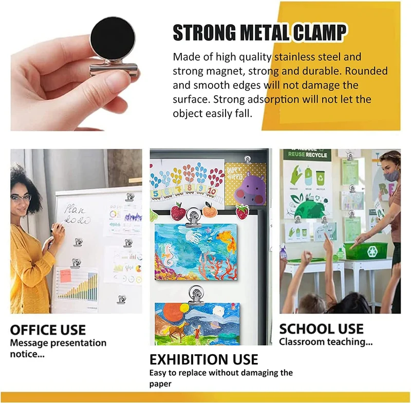 Premium Magnetic Display Clips