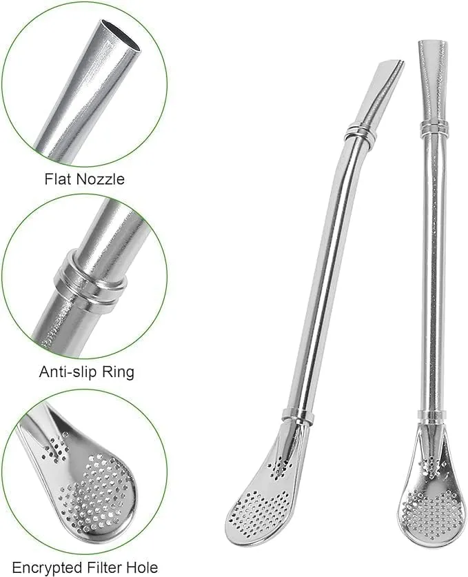Dual Function Straw Spoon