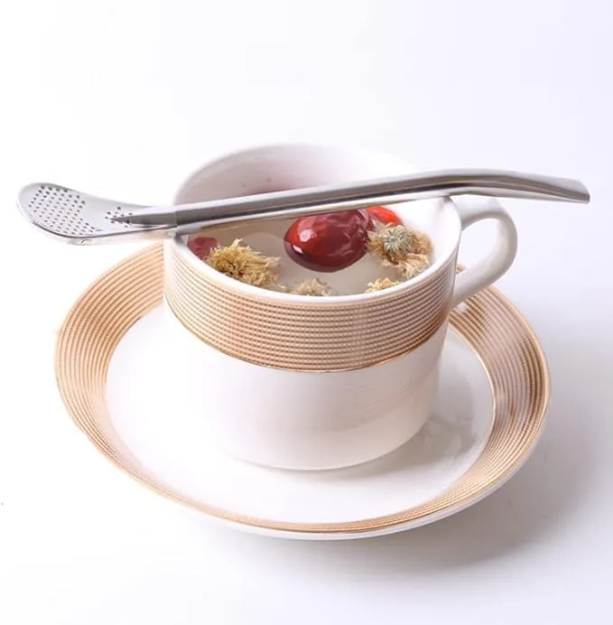 Dual Function Straw Spoon