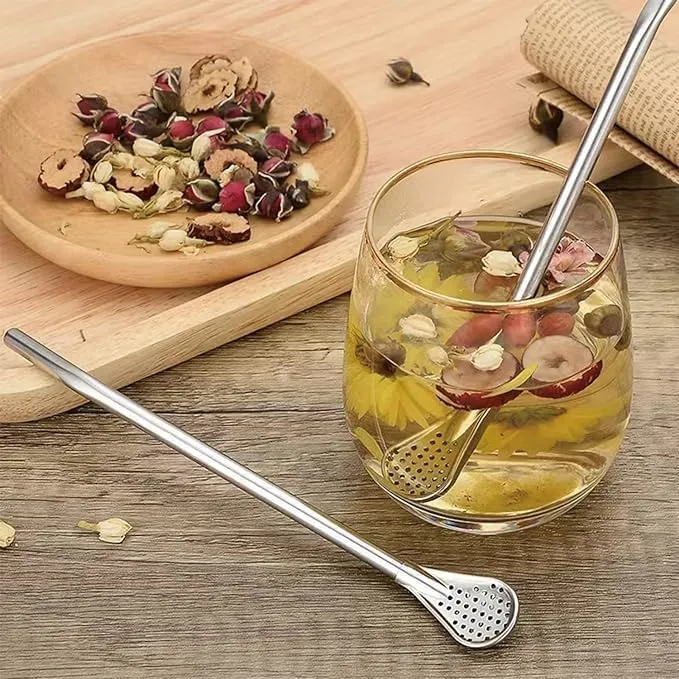 Dual Function Straw Spoon