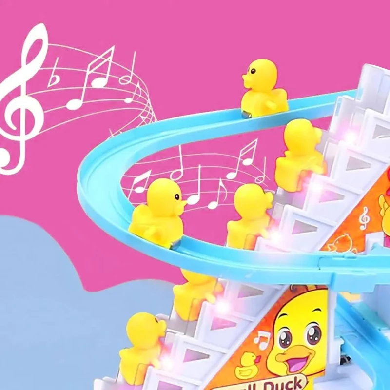 Colorful Duck Slide Journey