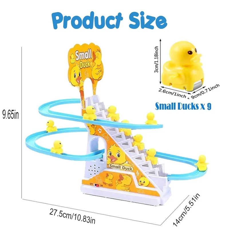 Colorful Duck Slide Journey