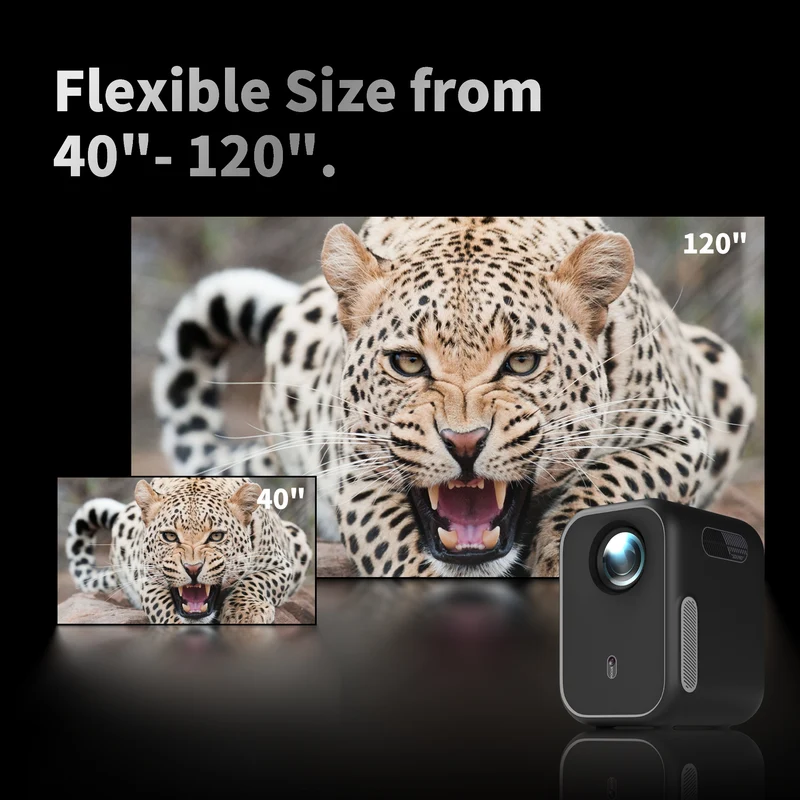 WUPRO Cinema G2 Galaxy Two Smart Projector | Certified Google TV & Netflix | Native 1080P & 200 ISO Lumens