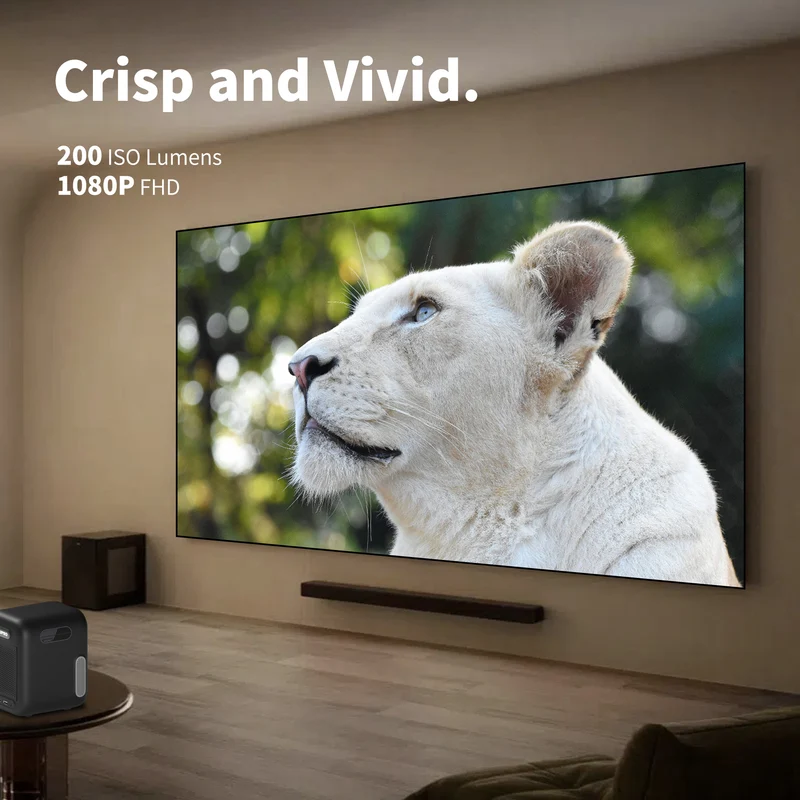 WUPRO Cinema G2 Galaxy Two Smart Projector | Certified Google TV & Netflix | Native 1080P & 200 ISO Lumens